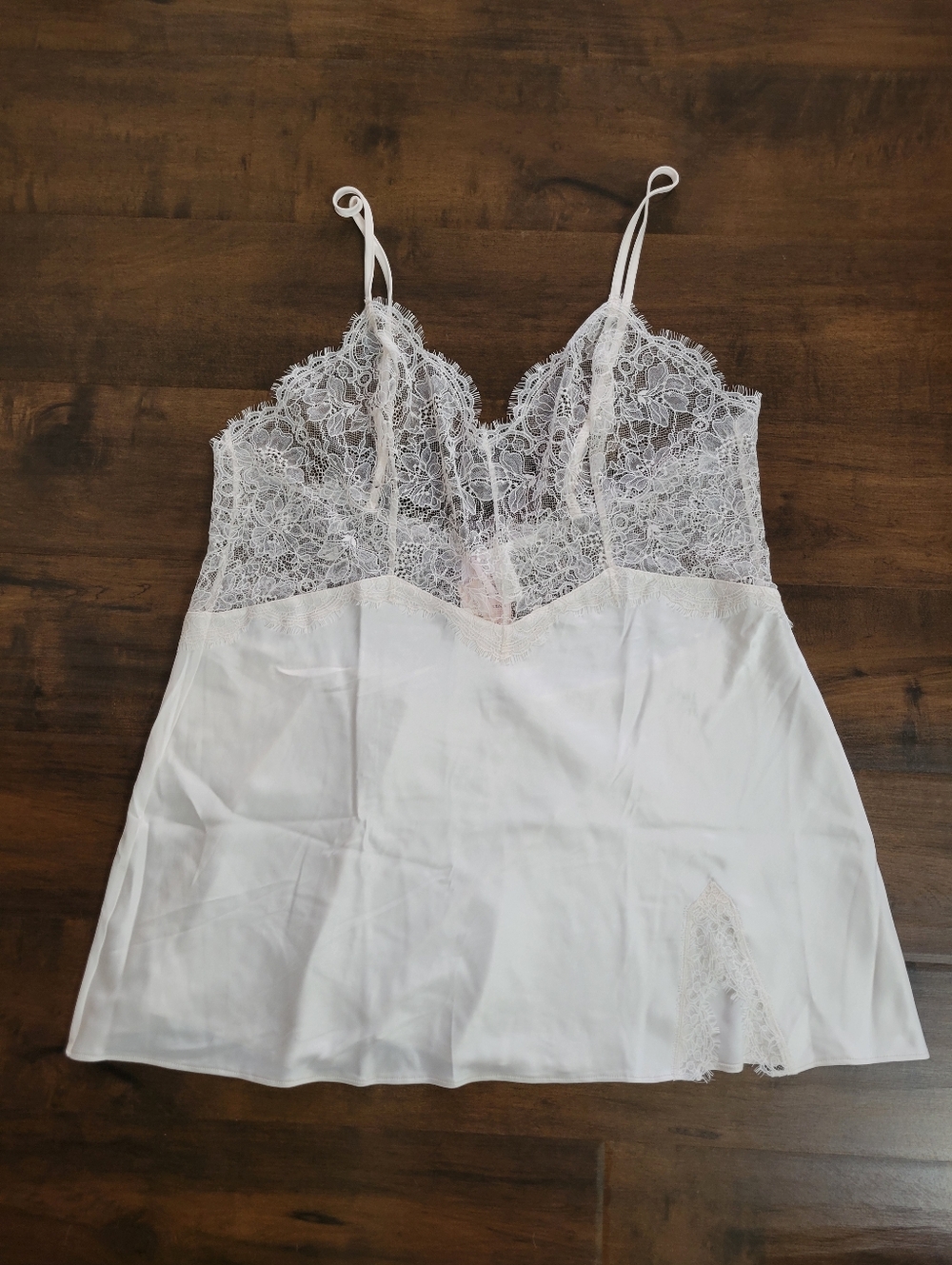 NWT Victoria's Secret Dream Angels Ivory Satin & Lace Slip XXL Bridal Wedding